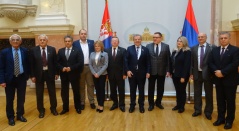 28 February 2017 Members of the PFG with Belarus and the Chairman of the Belarusian Information Committee